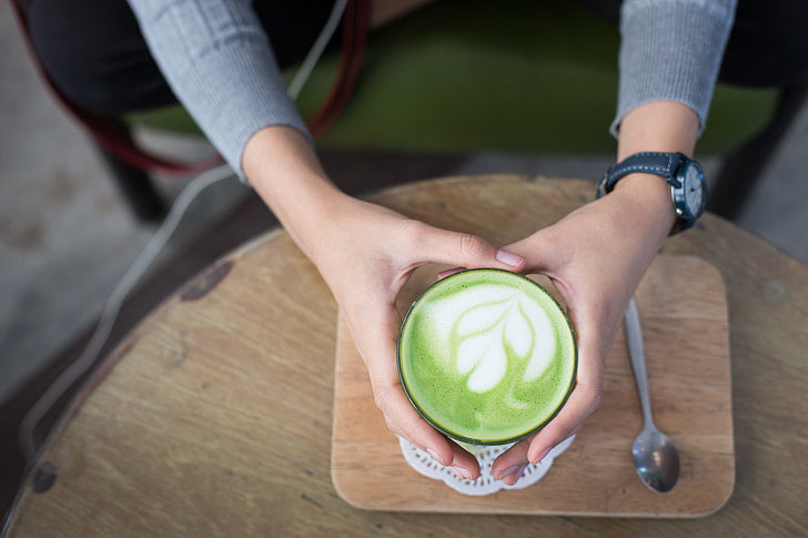 Smooth matcha, enhanced by our Myco Formula